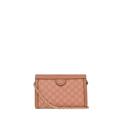 Ophidia Gg Small Shoulder Bag Pink