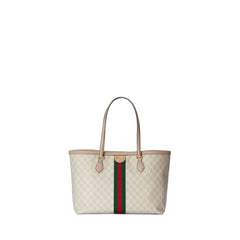 Ophidia Medium Gg Tote Beige White