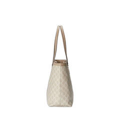 Ophidia Medium Gg Tote Beige White