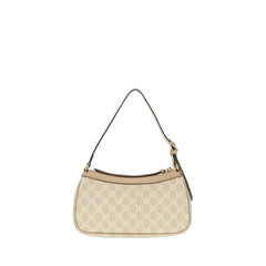 Ophidia Small Handbag Beige White