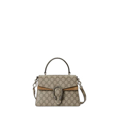 Small Dionysus Top Handle Bag Beige Ebony