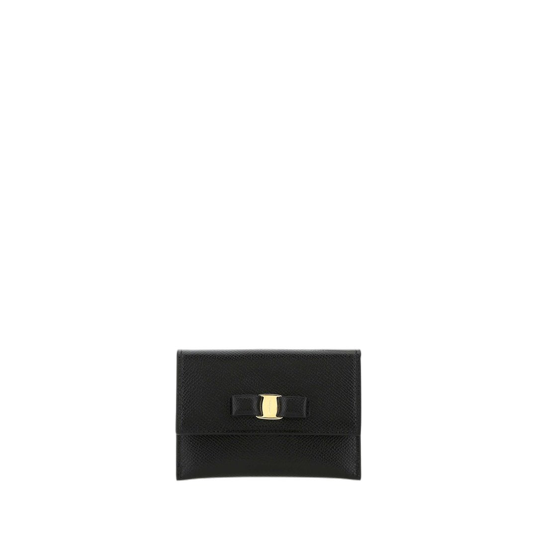 Card Holder Vara Bow In Black