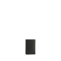 Man Black Leather Card Holder