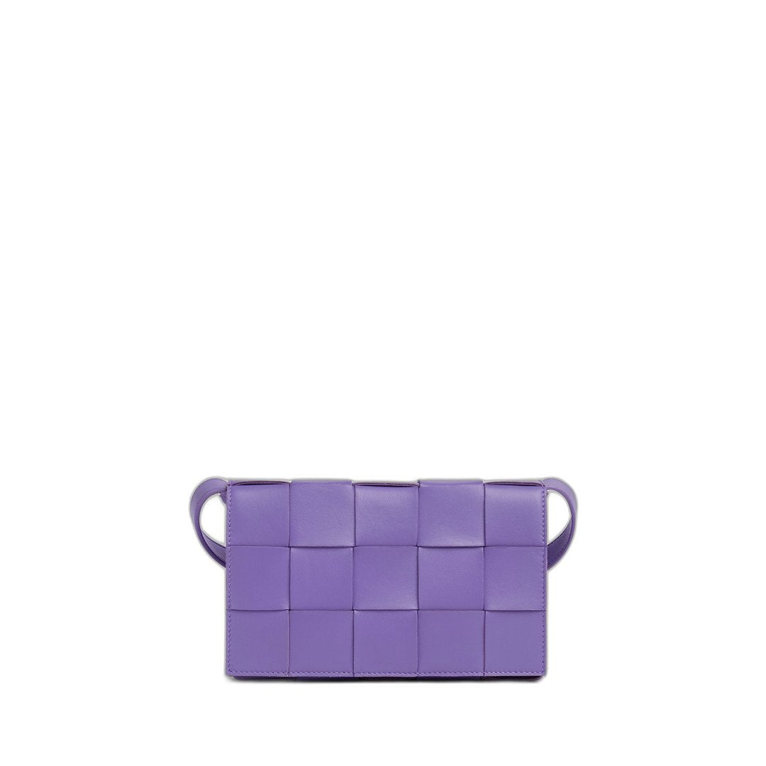 Cassette Shoulder Bag In Purple