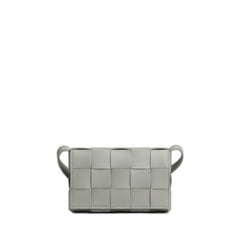 Small Cassette Crossbody Bag In Light Grey