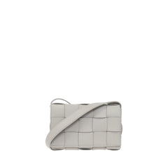 Small Cassette Crossbody Bag In Light Grey