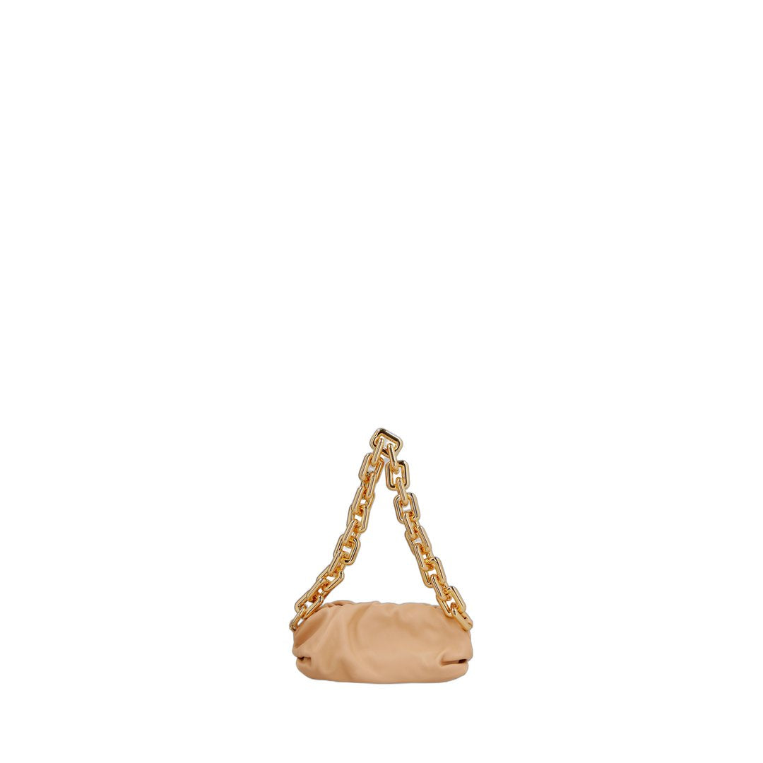 Teen Chain Pouch Shoulder Bag In Neutral