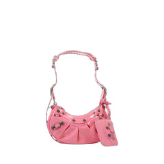 Xs Le Cagole Faux Leather Shoulder Bag Sweet Pink