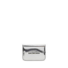 Silver Leather Wallet 8160