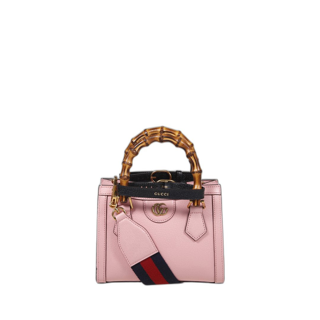 Diana Mini Tote Bag in Pink