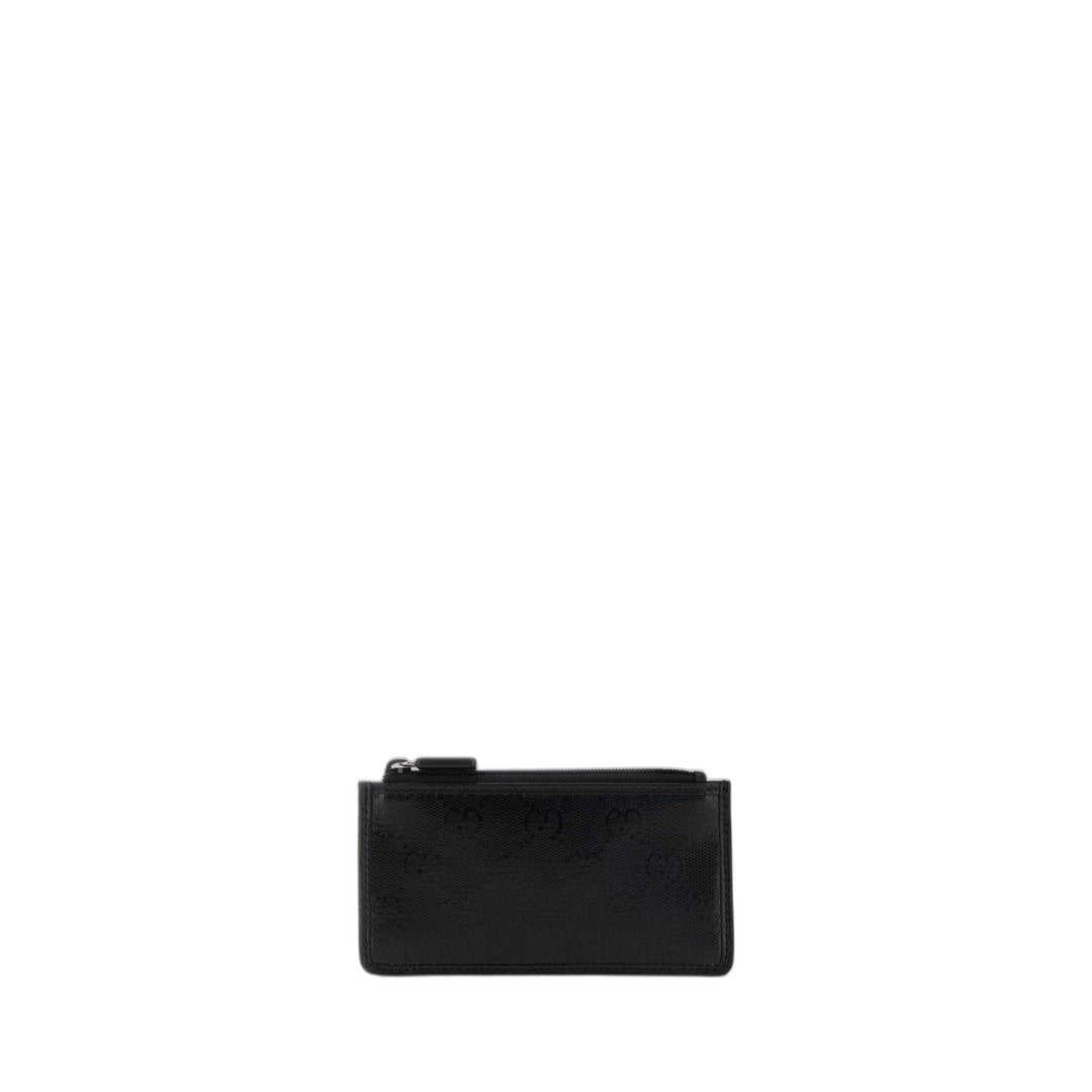 Gg Crystal Black Card Case