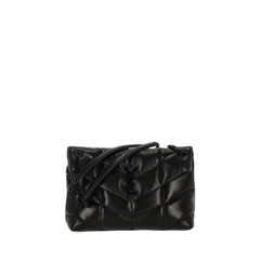 Medium Loulou Shoulder Bag Black