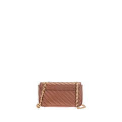 Gg Marmont Mini Matelassé Shoulder Bag Brown