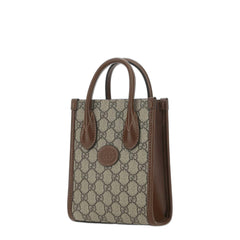 Mini Tote Bag With Interlocking G