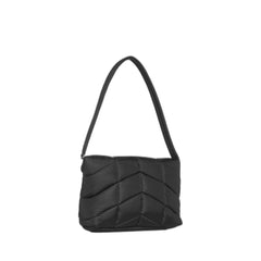 Quilted Nylon Puffer Shoulder Bag