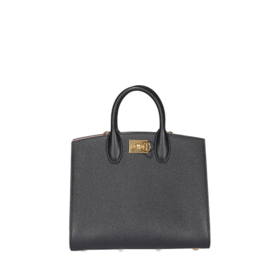 Shoulder Bags - The Studio Box Leather Bag