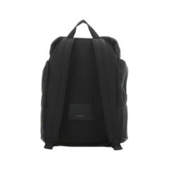 Backpack In Econyl and Vegetable-Tanned Leather