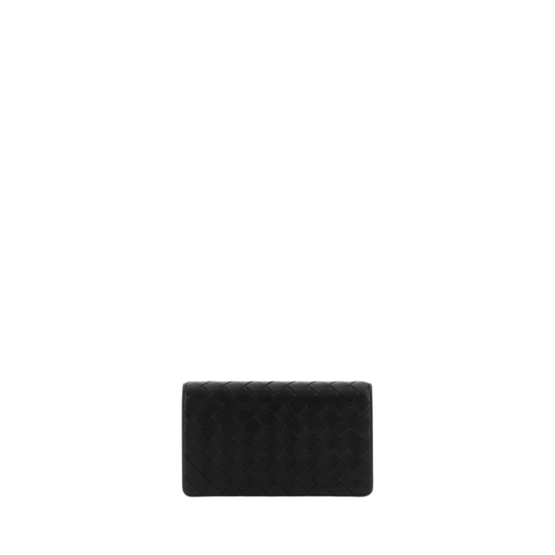 Intrecciato Nappa Continental Wallet Black