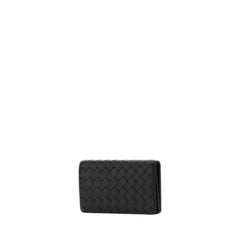 Intrecciato Nappa Continental Wallet Black