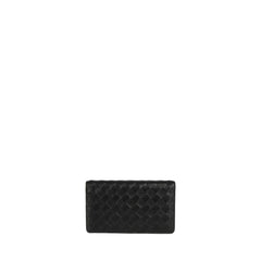 Intrecciato Nappa Continental Wallet Black