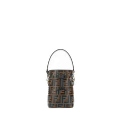 Mon Tresor Brown Leather Mini Bag