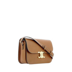 Classique Triomphe Bag In Natural Calfskin Tan