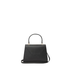 Black Iside Mini Leather Handbag