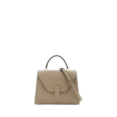 Beige Iside Micro Leather Handbag For Women