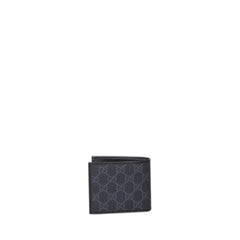 Wallet With Interlocking G Black Check The