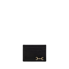 Card Case With Horsebit Black Check The