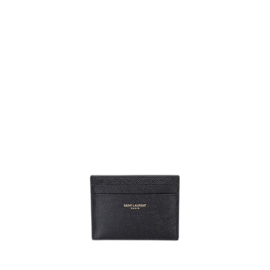 Paris Textured Leather Card Case