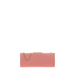 Small Midnight Pochette Bag In Pink Coral Rose