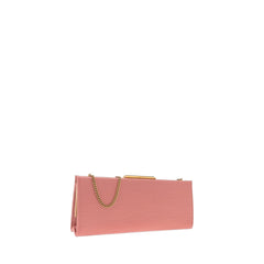 Small Midnight Pochette Bag In Pink Coral Rose