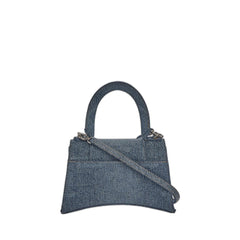 Bolso De Mano Hourglass Pequeã±O De Tejido Vaquero Con Girly