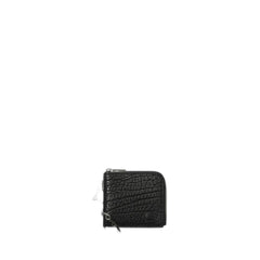 Leather B Chain Wallet Reversible