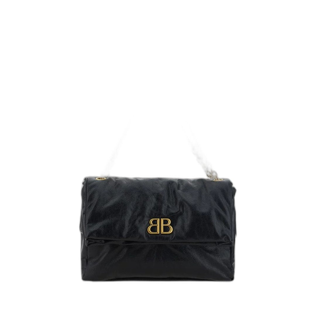 Women'S Monaco Medium Chain Bag In Black