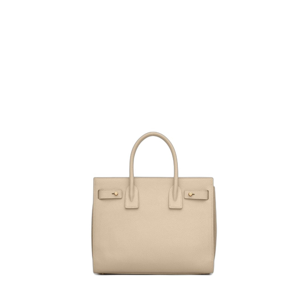 Sac De Jour Nano Grainy Leather Handbag