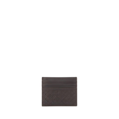 Leather Card Holder In Espresso/Espresso