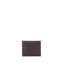 Leather Card Holder In Espresso/Espresso