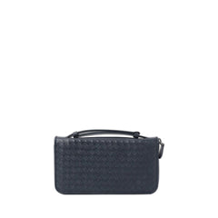 Ladies Travel Organizer Wallet Pouchette Navy