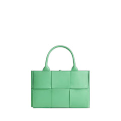 Mini Arco Tote Bag In Mint Blackgold Editorialist