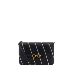 Le Maillon Satchel Bag In Navy Deep Marine