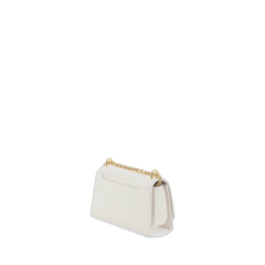 4G Small Smooth Leather Crossbody Bag White