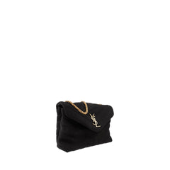 Small Loulou Chain Bag In Black Black Editorialist