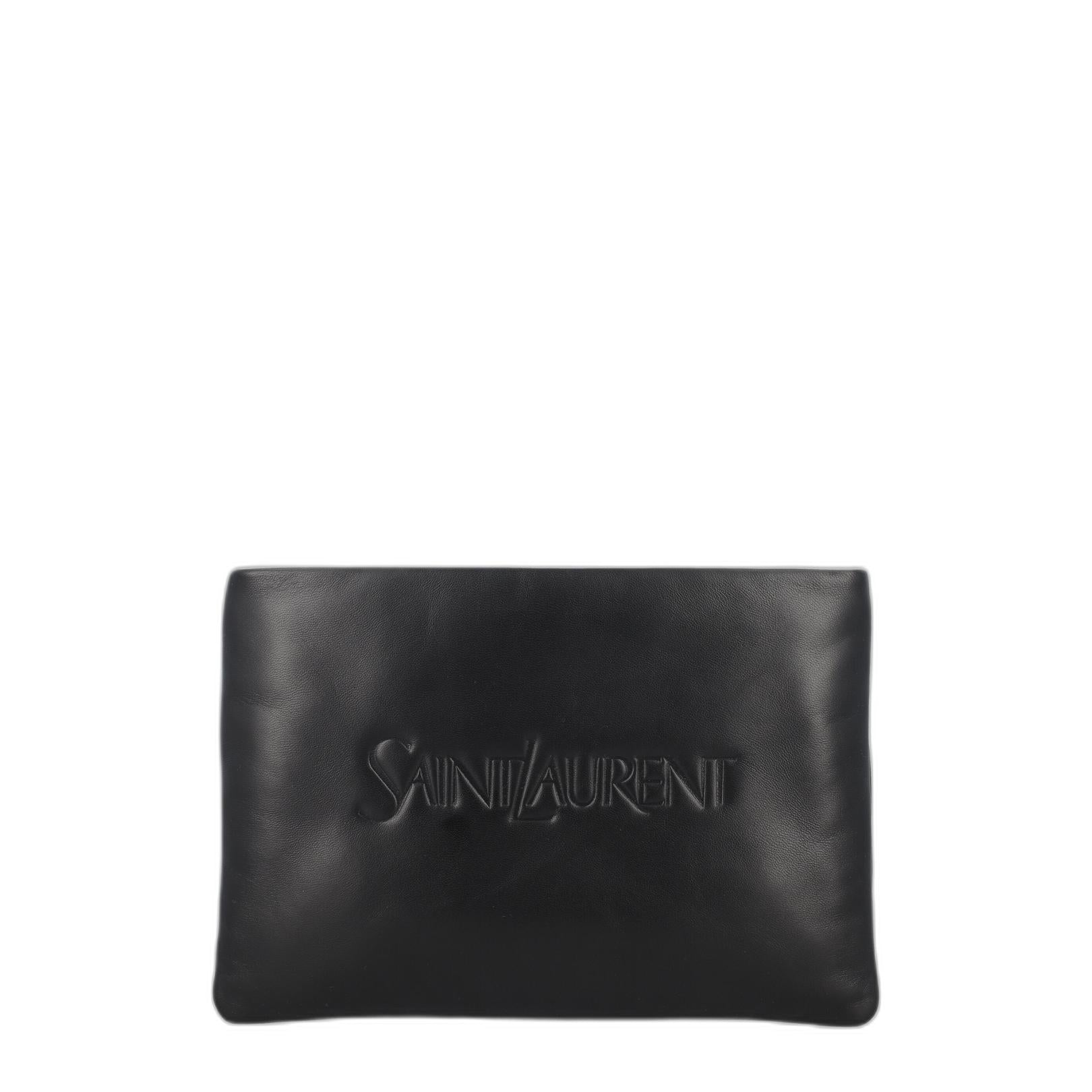Small Puffy Pouch In Lambskin