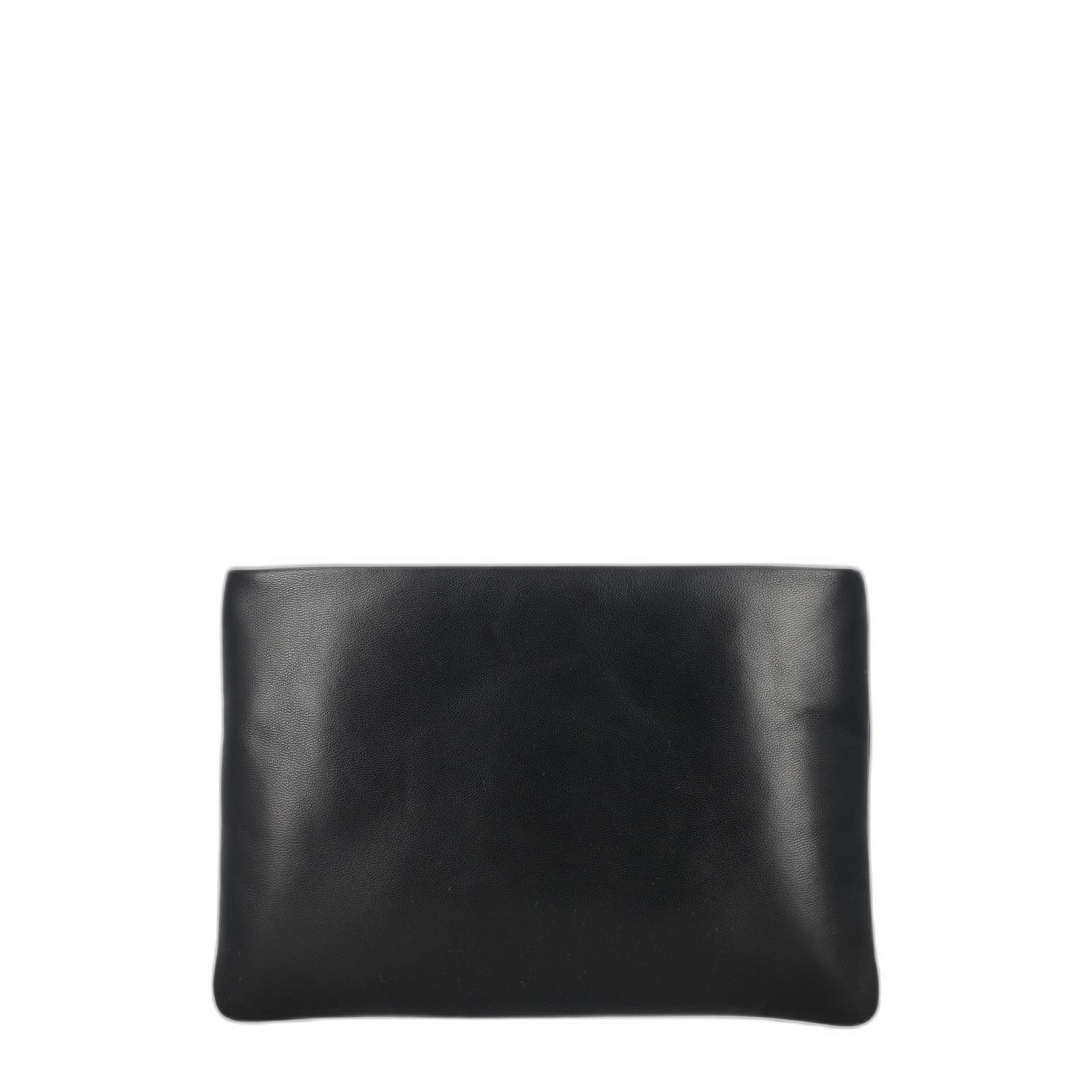 Small Puffy Pouch In Lambskin