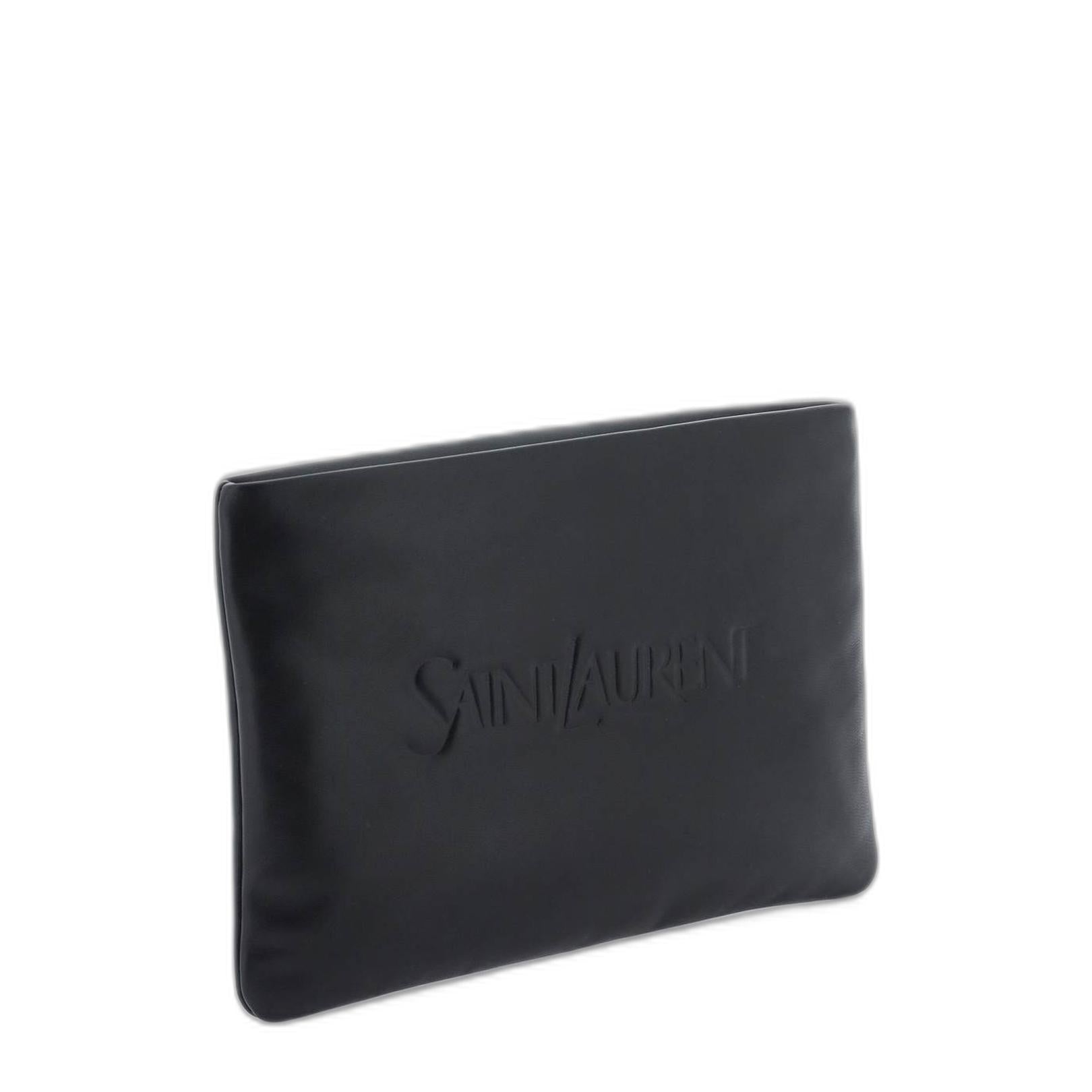 Small Puffy Pouch In Lambskin