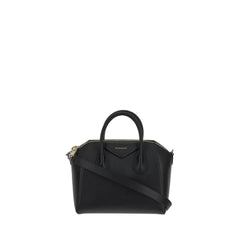 Antigona Small Grainy Leather Handbag Black