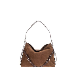 Medium Voyou Corset Bag In Brown Walnut Brown