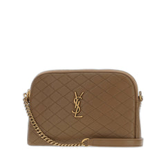 Gaby Zipped Pouch In Quilted Lambskin